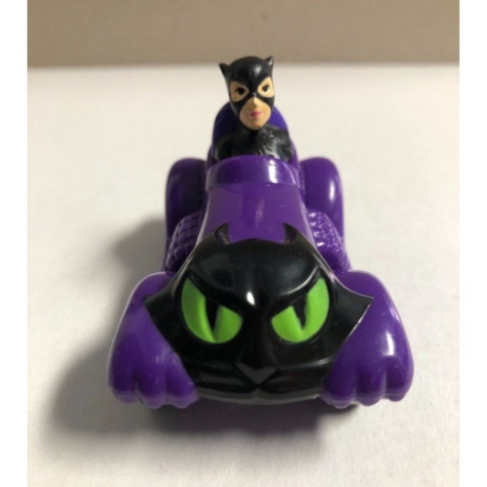 1991 McDonald's Batman Returns Catwoman in Tail Wagging Car